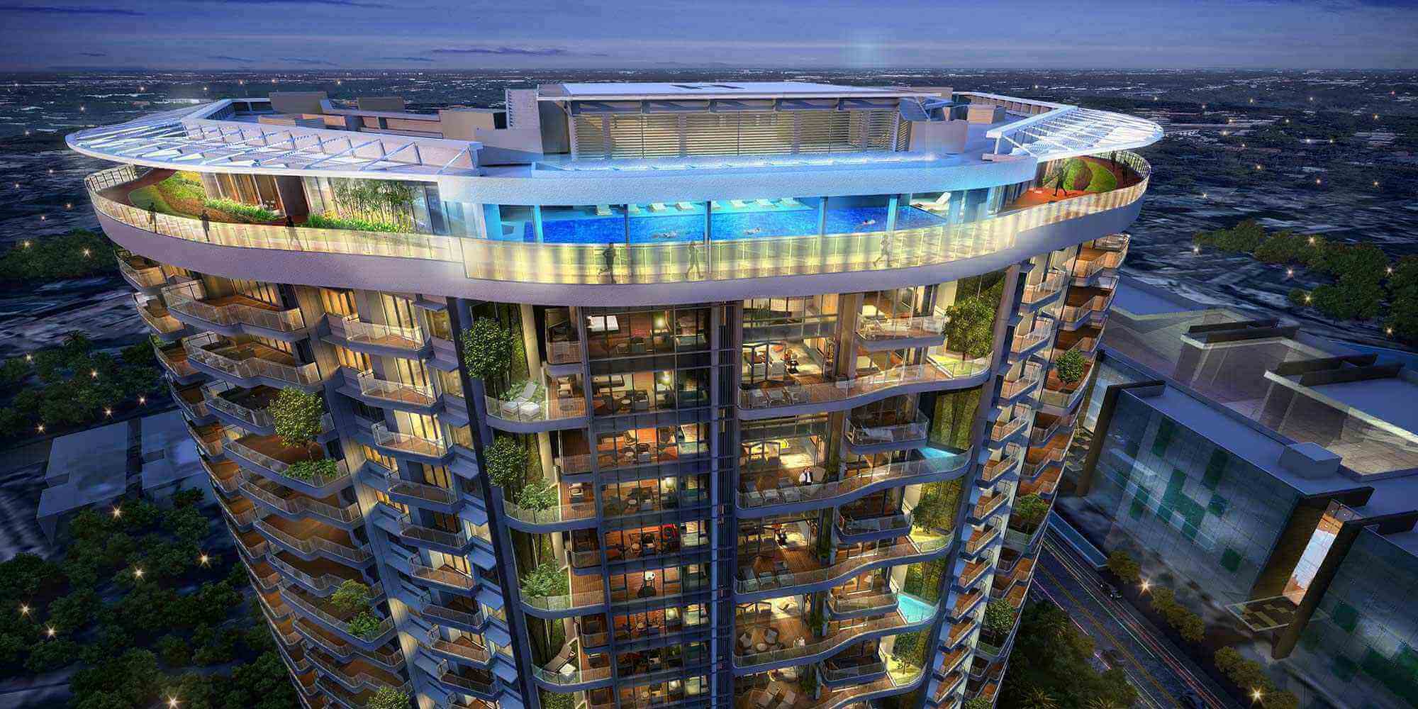 Overview of Ultra luxury apartment in Bangalore
