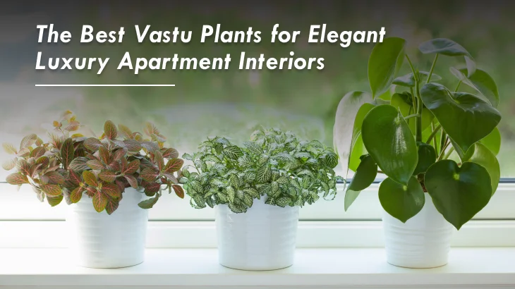 The Best Vastu Plants for Elegant Luxury Apartment Interiors